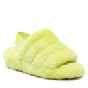 Ugg Women's Fluff Yeah Slide Sandal Key Lime 9