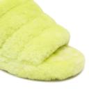 Ugg Women's Fluff Yeah Slide Sandal Key Lime 9