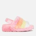 Ugg Women's Fluff Yeah Slide Sheepskin Slippers, Size 5
