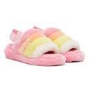 Ugg Women's Fluff Yeah Slide Sheepskin Slippers, Size 7