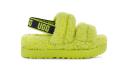 Ugg Women's Oh Fluffita Slipper, Key Lime, 10
