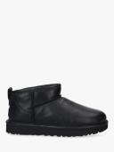 UGG Womens Black Classic Ultra Mini Sheepskin Boots EUR 38/5 UK Women