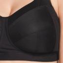 Ulla Kate Wirefree Sports Bra Black - 12E