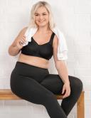 Ulla Kate Wirefree Sports Bra Black 14D