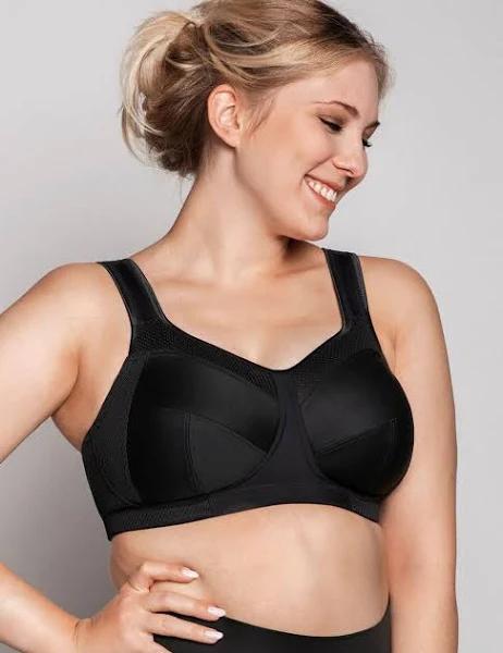 Ulla Kate Wirefree Sports Bra Black 14D