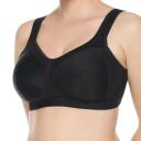 Ulla Kate Wirefree Sports Bra Black 16G