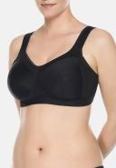 Ulla Kate Wirefree Sports Bra Black 18E
