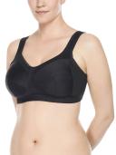 Ulla Kate Wirefree Sports Bra Black 18E