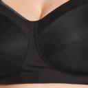 Ulla Kate Women's Non-Wired Plus Size Supporting Sports Bra 6028 Black