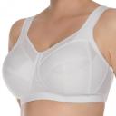 Ulla Kate Women's Non-Wired Plus Size Supporting Sports Bra 6028 Black