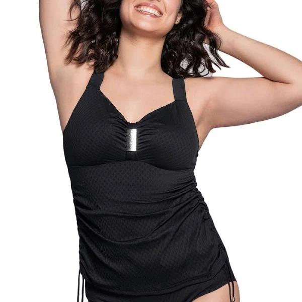 Ulla ST Tropez Underwired Tankini Black 16E