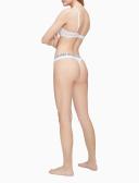 Ultimate Cotton Thong White XL