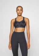 Ultimate Run Sports Bra, Black/Silver / 14DD by Shock Absorber