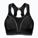 Ultimate Run Sports Bra, Black/Silver / 16G by Shock Absorber