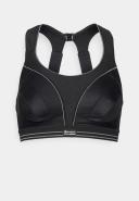 Ultimate Run Sports Bra, Black/Silver / 16G by Shock Absorber
