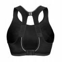 Ultimate Run Sports Bra, Black/Silver / 8F by Shock Absorber