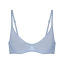 Ultra Fine Mesh Underwire Scoop Bra | Glacier