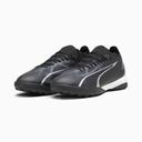 Ultra Match TT Men's Football Boots in Black/Asphalt, Size 11.5 by Puma