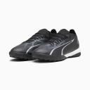 Ultra Match TT Men's Football Boots in Black/Asphalt, Size 8.5 by Puma