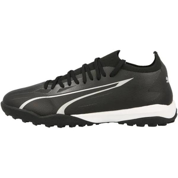 Ultra Match TT Men's Football Boots in Black/Asphalt, Size 9.5 by Puma