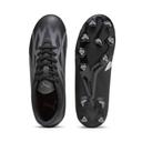 Ultra Play FG/AG Football Boots - Youth 8-16 Years in Black/Asphalt, Size 11 by Puma