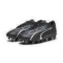 Ultra Play FG/AG Football Boots - Youth 8-16 Years in Black/Asphalt, Size 2 by Puma