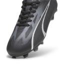 Ultra Play FG/AG Football Boots - Youth 8-16 Years in Black/Asphalt, Size 2 by Puma
