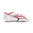 Ultra Play FG/AG Men's Football Boots in White/Black/Fire Orchid, Size 7 by Puma