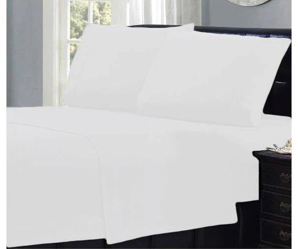 Ultra Soft Micro Flannelette Sheet Set Plain