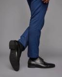 Uncut Perkins Black Smooth Black Lace Ups Mens Dress Shoes