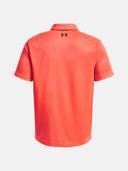 Under Armour 2023 Mens Tech Polo After Burn/Black - L Size: Large