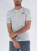 Under Armour ABC Camo Short Sleeve T-Shirt White Grey - M