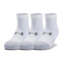 Under Armour Adult HeatGear Lo Cut Socks 3-Pack Red / Pitch Grey / Black-Medium