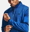 Under Armour Mens Armour Fleece 1/2 Zip - Navy