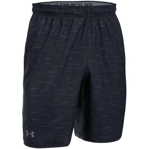 Under Armour Boys' Prototype 2.0 Logo Shorts Black YXL