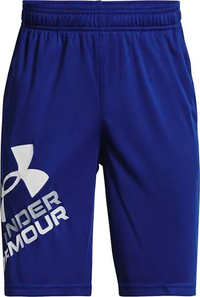 Under Armour Boys' Prototype 2.0 Logo Shorts Blue YMD