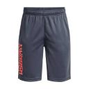 Under Armour Boys Prototype 2 Wordmark Shorts Red L