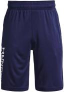 Under Armour Boys Prototype 2 Wordmark Shorts Red XS