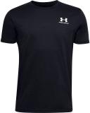 Under Armour Boys Sportstyle Left Chest Tee Black / White S