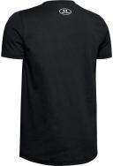 Under Armour Boys Sportstyle Logo Tee Black / White XS