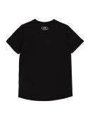 Under Armour Boys Sportstyle Logo Tee Black / White XS