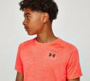 Under Armour Tech 2.0 Top Junior, Size 9 - 10 Years, Red