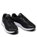 Under Armour Charged Pursuit 2 Mens Running Shoes Black/White US 7