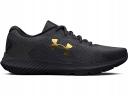 Under Armour Charged Rogue 3 Knit Shoes Black Gold - 40