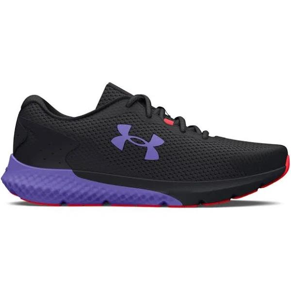 Under Armour Charged Rogue 3 Shoes Black Lilac Pink Women - 39