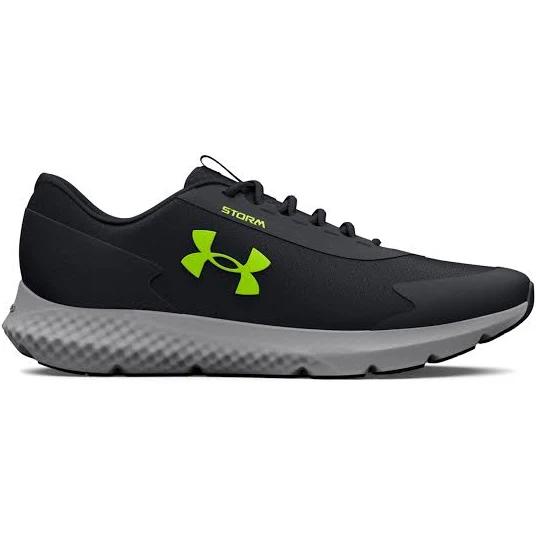 Under Armour Charged Rogue 3 Storm Running Shoes Black Green - 45.5