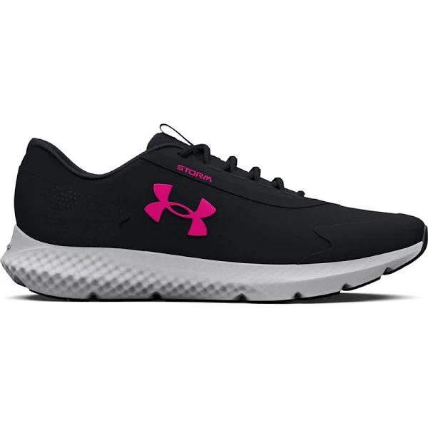 Under Armour Charged Rogue 3 Storm Shoes Black Pink White Women - 41