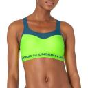Under Armour Crossback Mid Bra Turquoise Blue - M