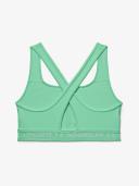 Under Armour Crossback Mid Bra Turquoise Blue - M