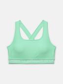 Under Armour Crossback Mid Bra Turquoise Blue - M